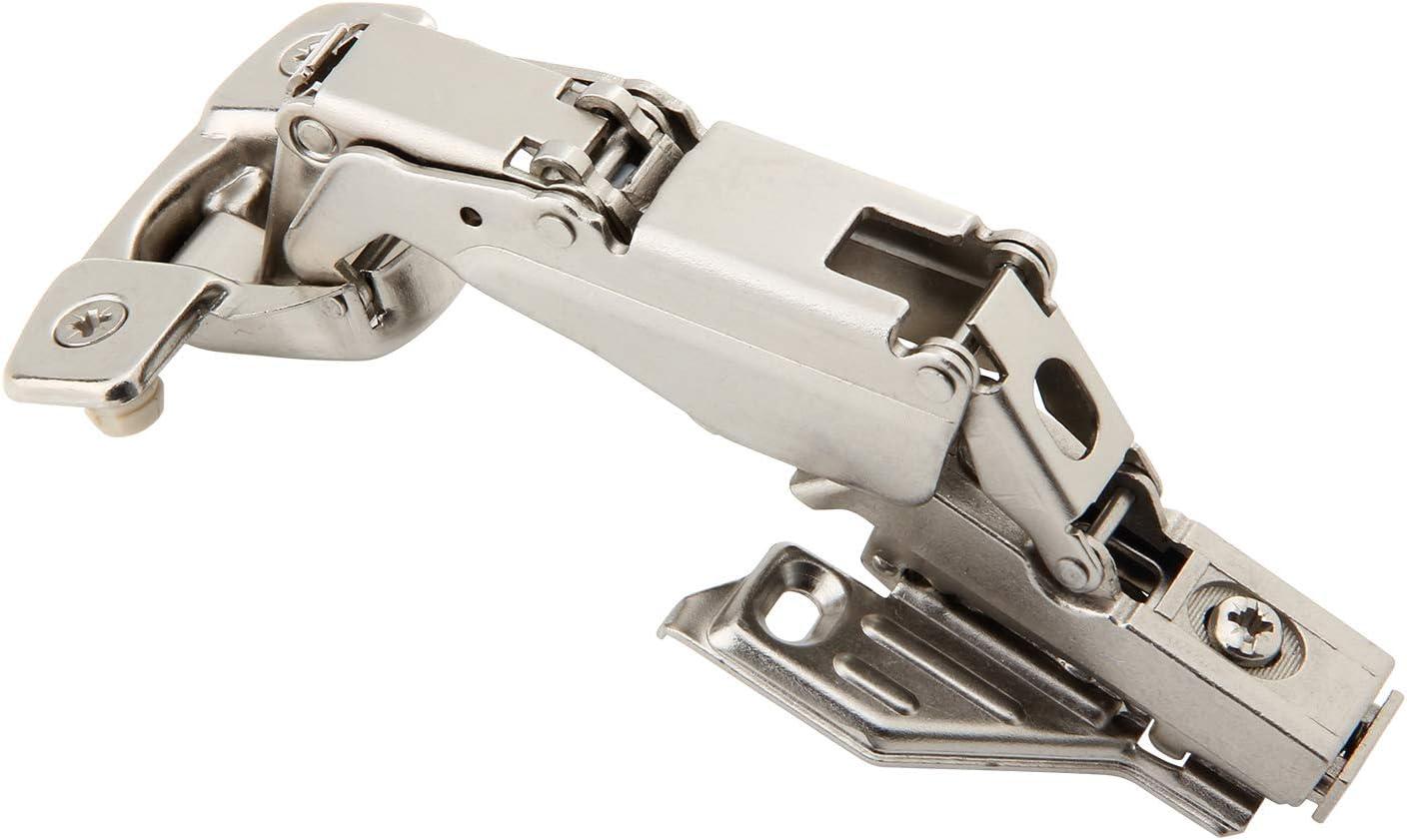 Silverline Lazy Susan Corner Hinge Clip On 165 Angle Cabinet Hardware with Face Frame Base Plate 1 Pair