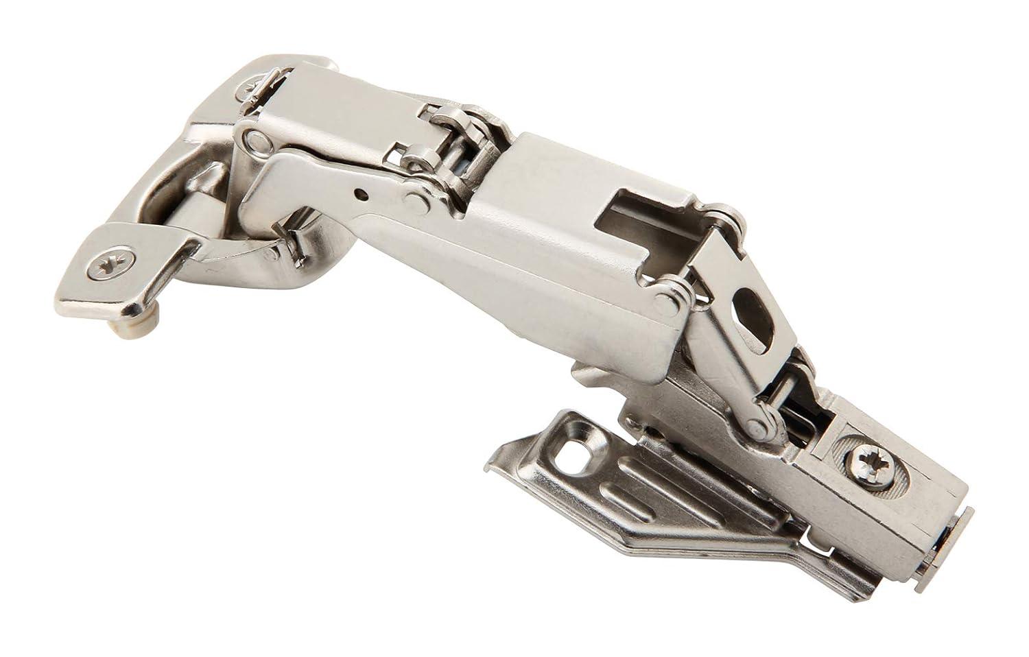 Silverline Lazy Susan Corner Hinge Clip On 165 Angle Cabinet Hardware with Face Frame Base Plate 1 Pair