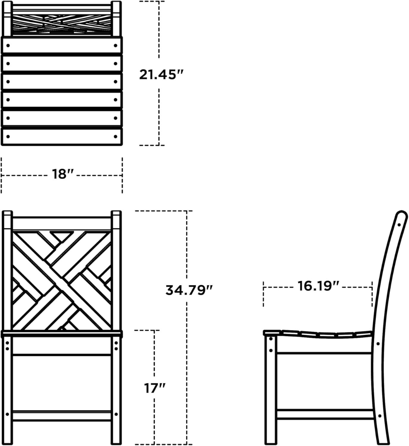 Chippendale 7-Piece Dining Set
