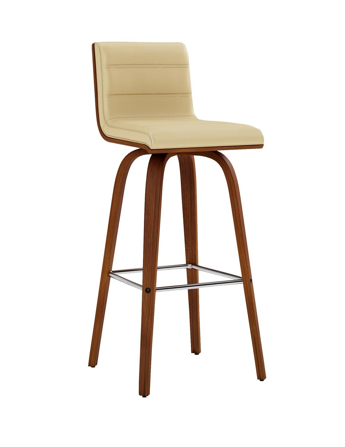 Biance Solid Wood Swivel Bar & Counter Stool