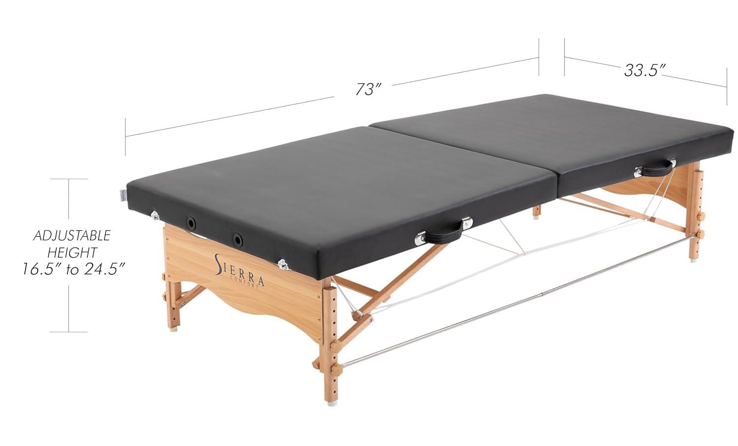 Sierra Comfort Low-Level Portable Massage Table, SC-1004