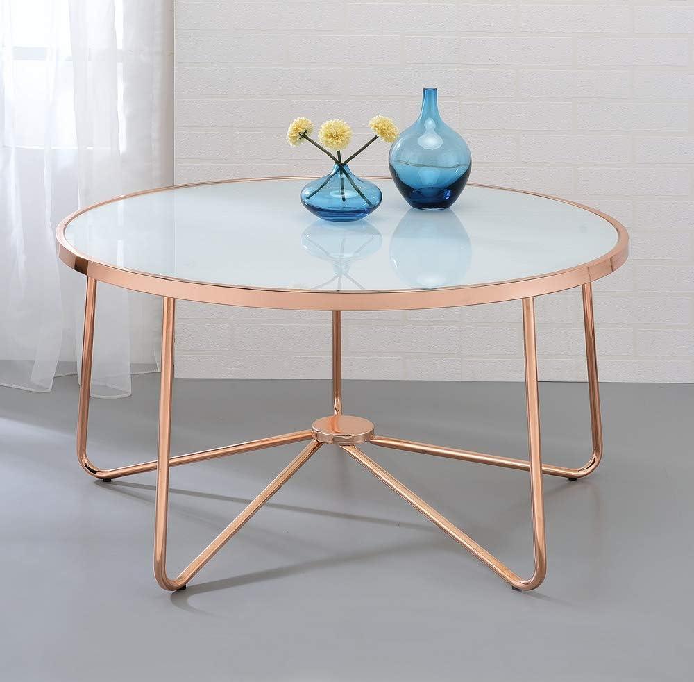 Alivia Glass Top Coffee Table