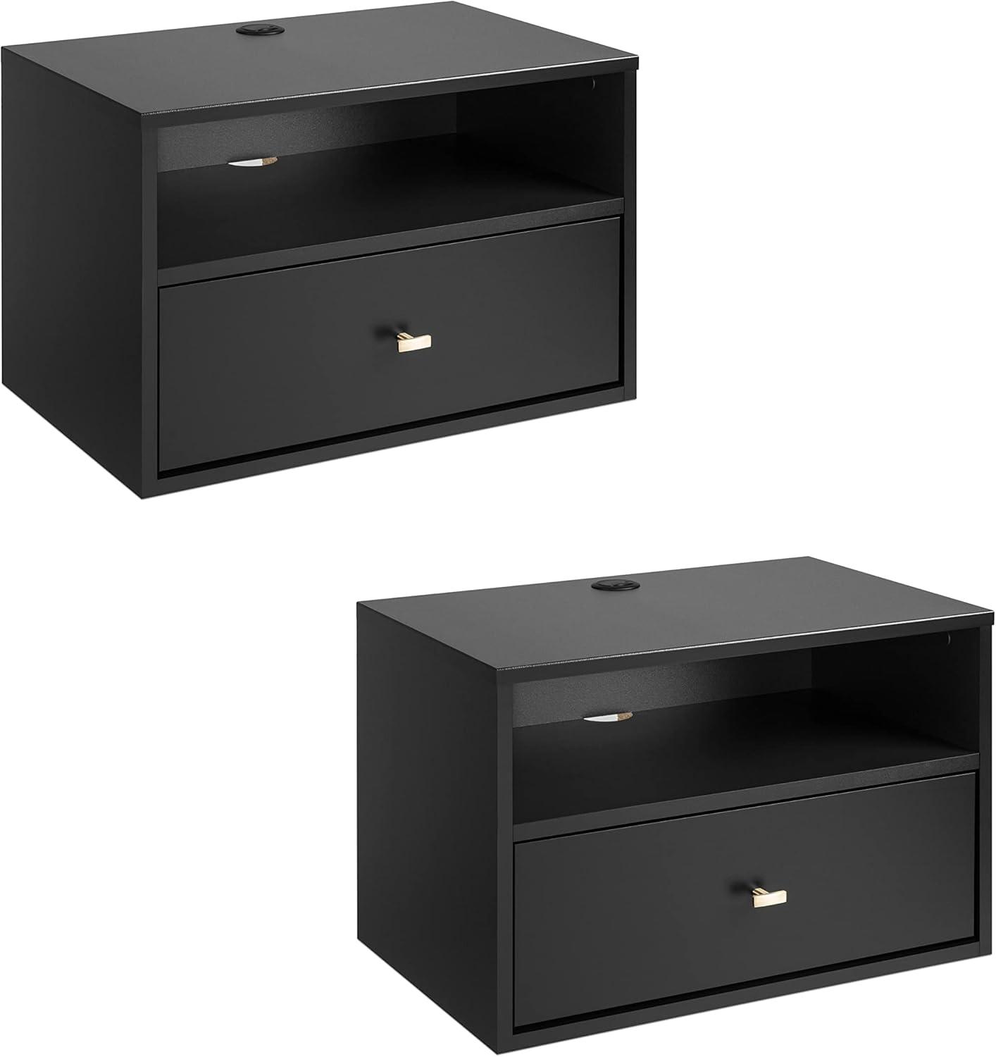 Set of 2 Hanging Nightstands - Prepac