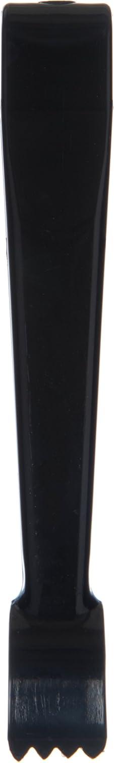 Black Polycarbonate 6-Inch Pom Salad Tong