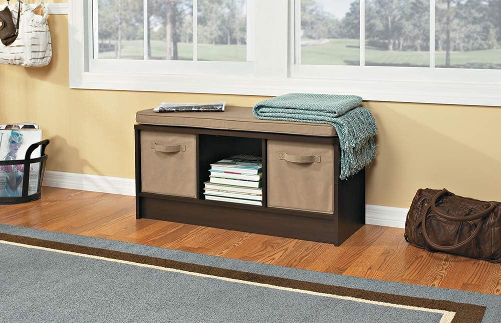 ClosetMaid Cubeicals 3 Pair Shoe Storage Bench