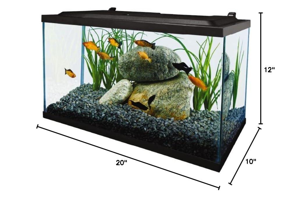 Tetra 10 Gallon Glass LED Aquarium Kit