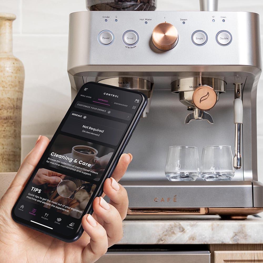 Café™ Stainless Steel Bellissimo Semi-Automatic Espresso Machine