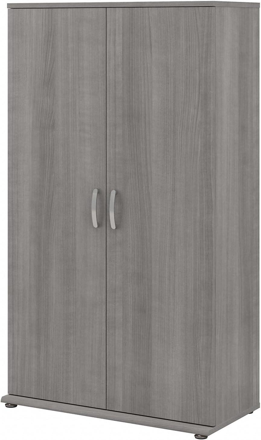 Universal Tall Garage Storage Cabinet in Platinum Gray - Engineered Wood