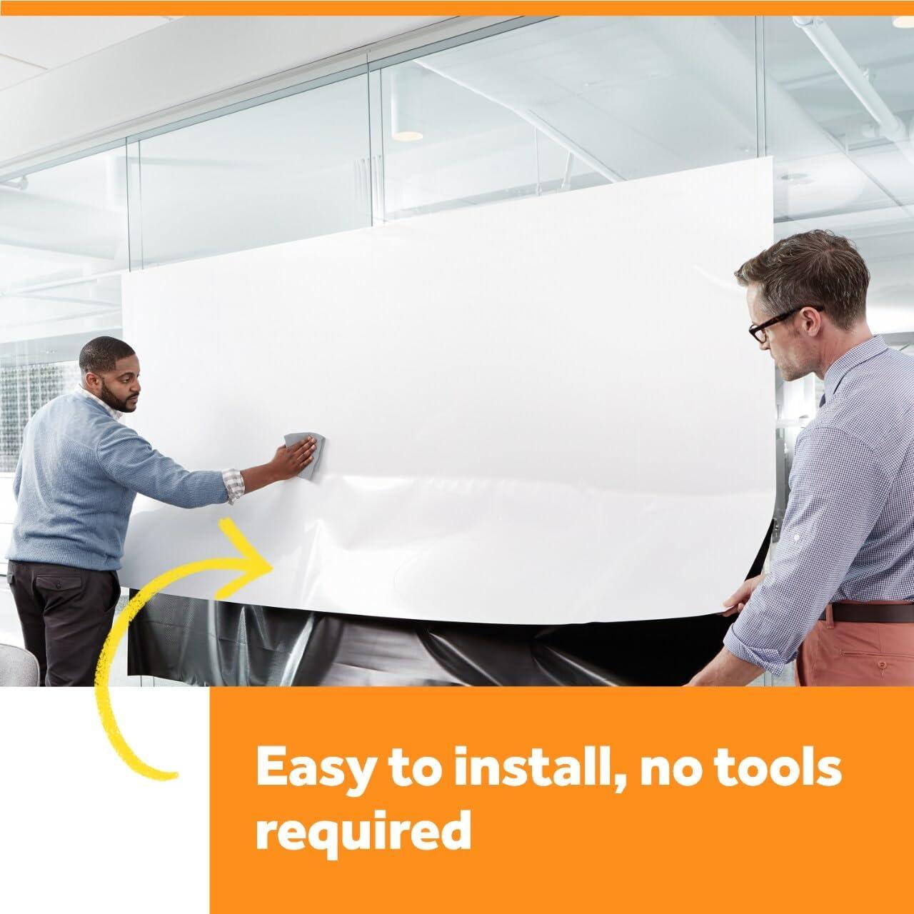 Post-it® Wall Dry Erase Small - 2' - 4' Whiteboard