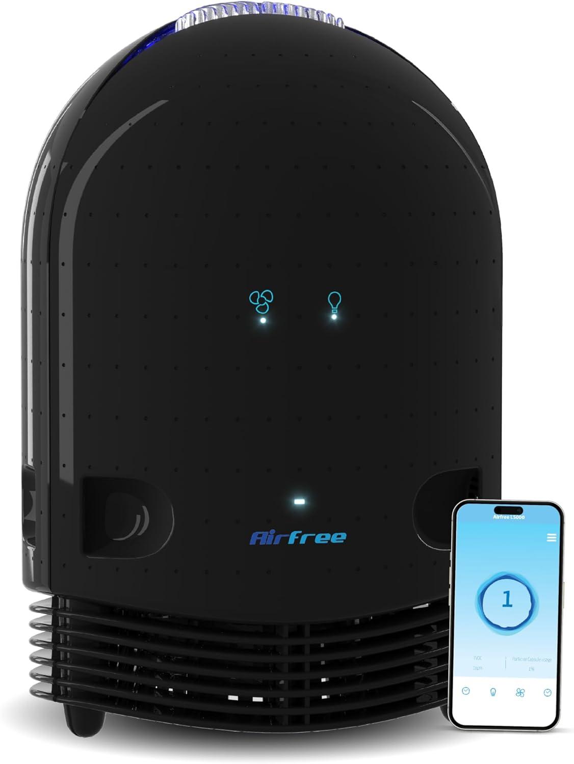 Airfree P3000 Plus Black Filterless Silent Air Purifier