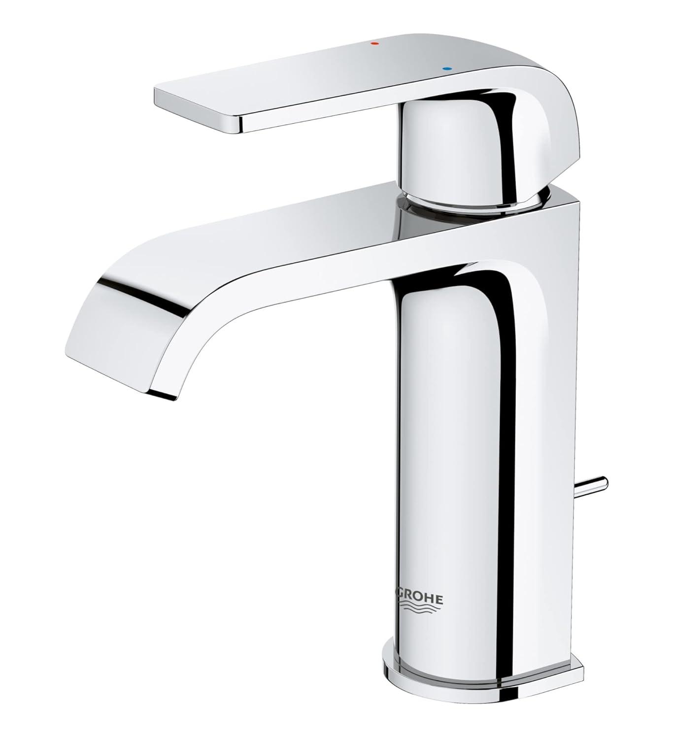 Grohe 23 868 Defined 1.2 GPM Single Hole Bathroom Faucet - Chrome