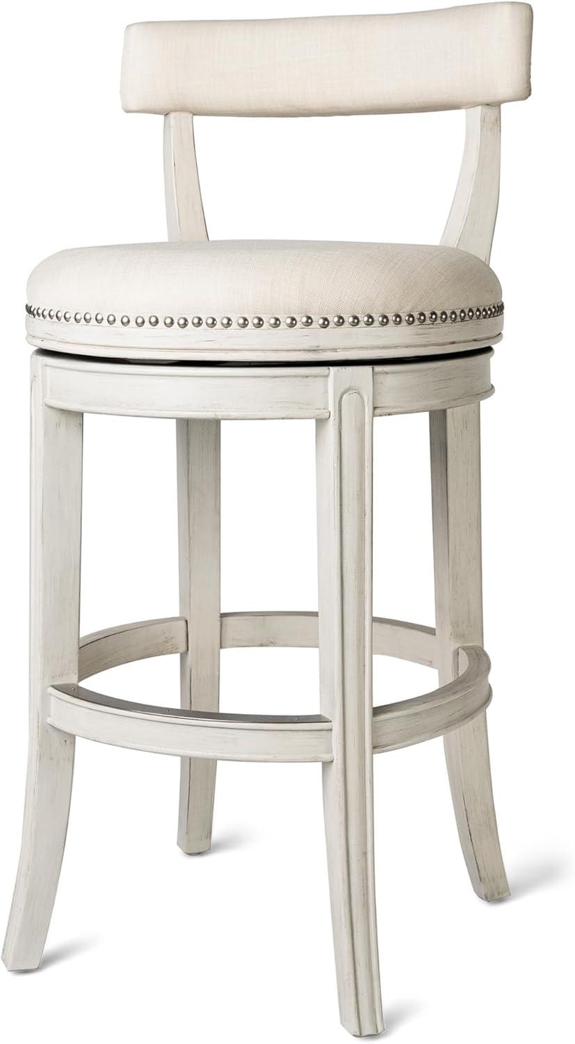 Maven Lane Alexander Counter Stool with Fabric Upholstery