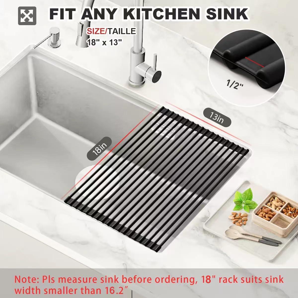 Kraus Kore Over the Sink Dish Rack