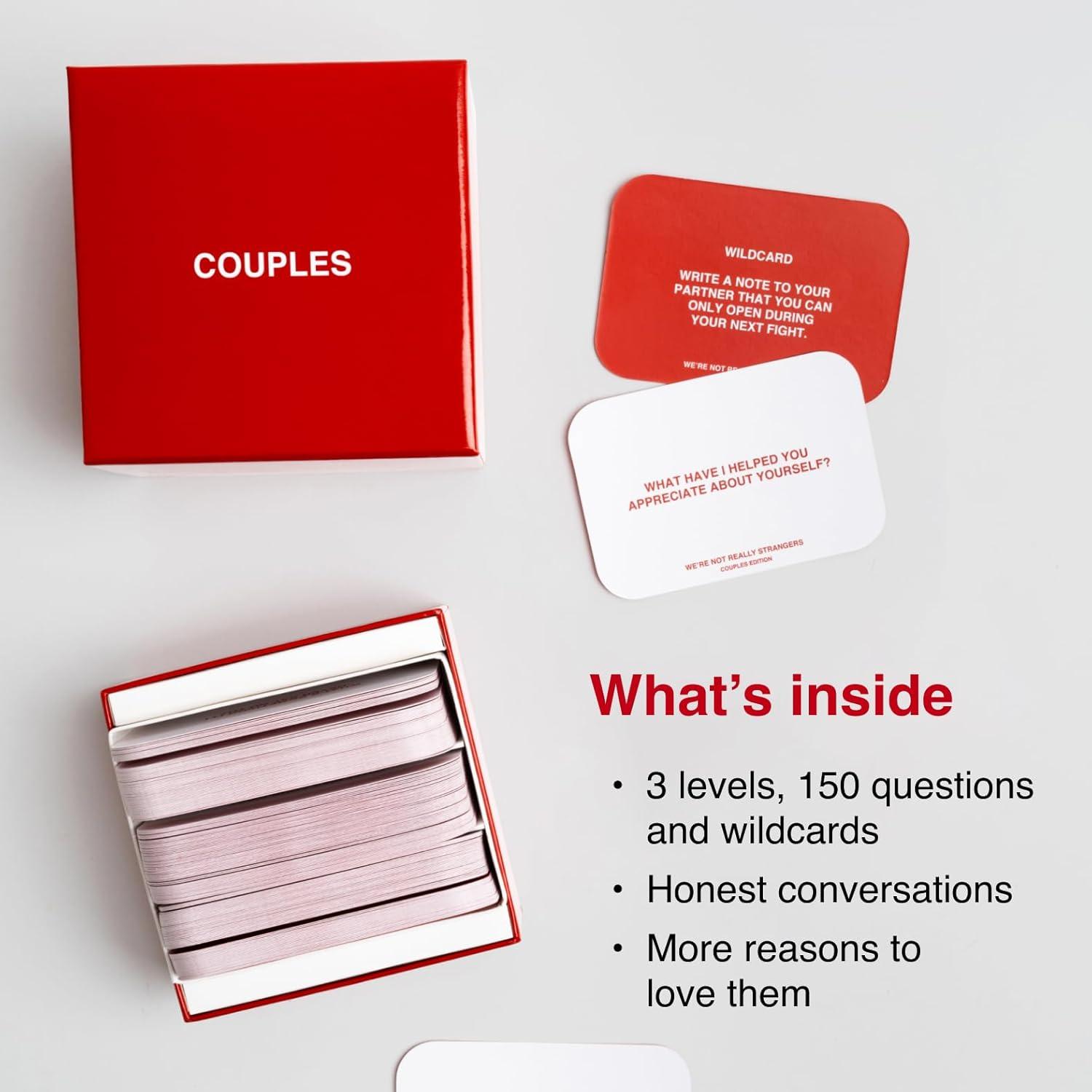 We're Not Really Strangers Game Couples Edition