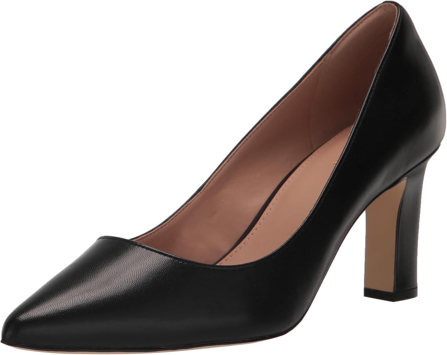 Cole Haan Womens Mylah Pointed Toe Block Heel Pumps Dress Pumps Shoes