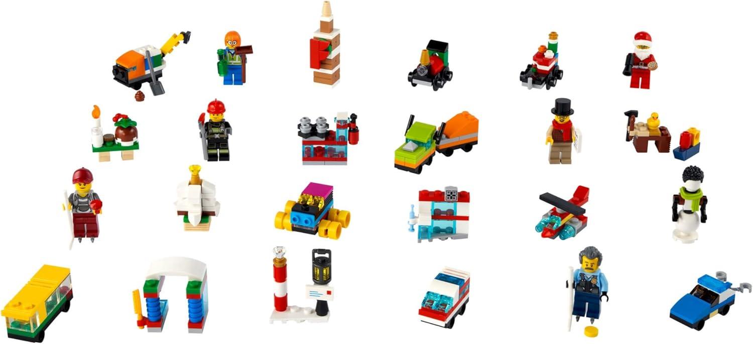 LEGO City Advent Calendar 60303 Building Toy (349 Pieces)