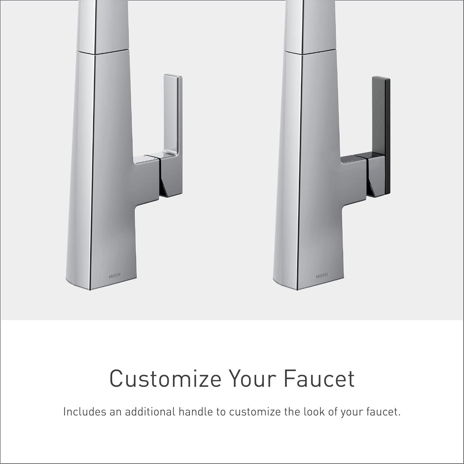 Nio Pull Down Single Handle Kitchen Faucet With Accessories