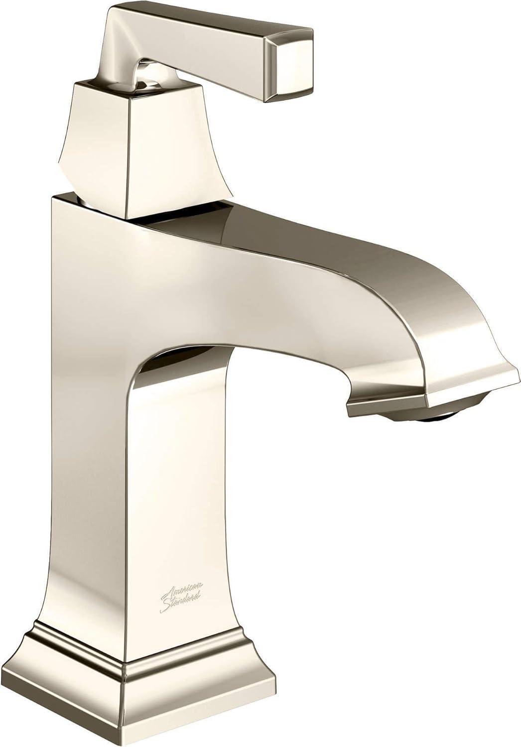 American Standard Town Square S Single-Hole Single-handle Bathroom Faucet with Drain Assembly 7455107.013