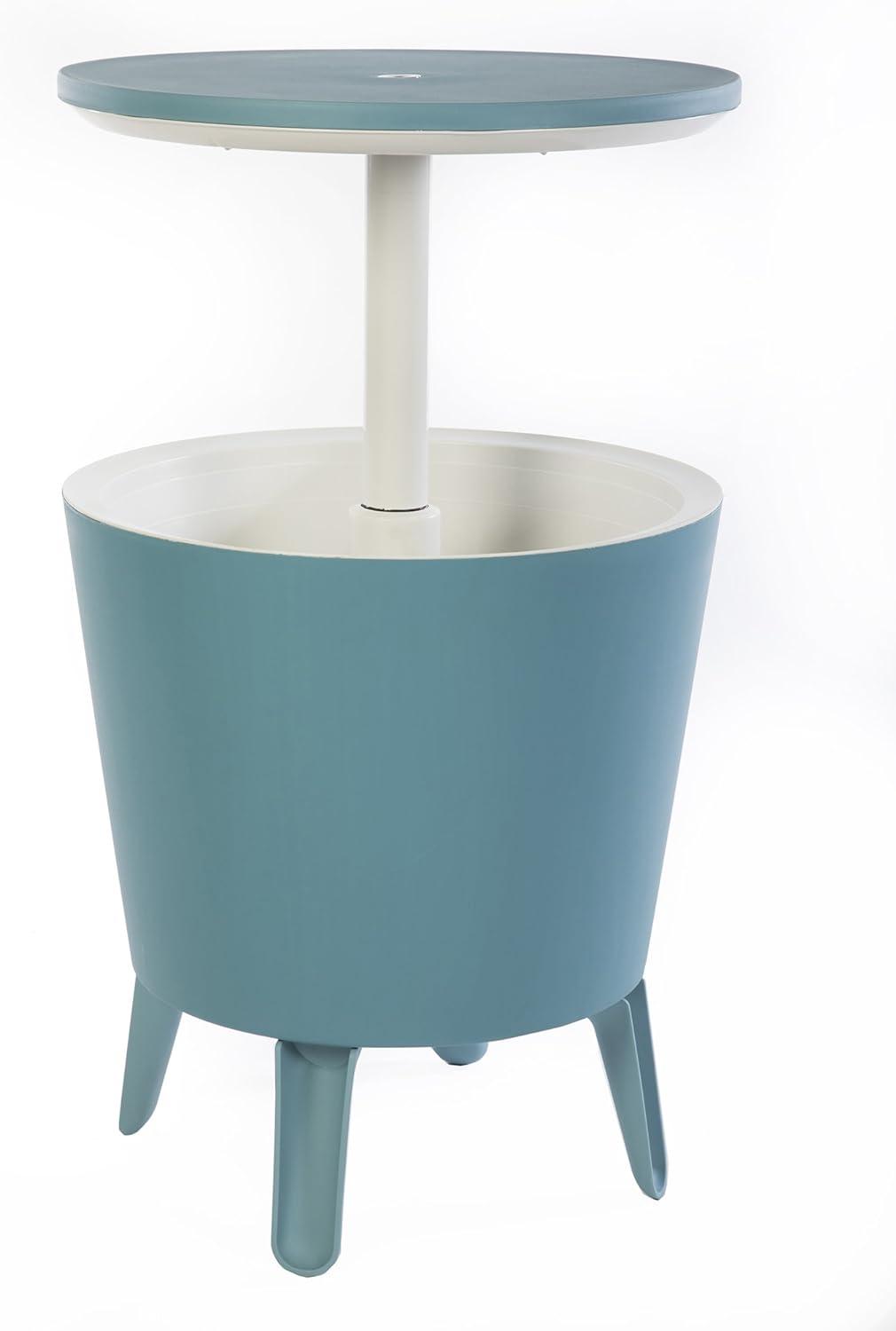 Keter 32 Qt. Cool Bar Cooler Outdoor Weather Resistant Patio Furniture 2 in 1 Pop Up Cocktail Side Table and Beverage Cooler Combo & Reviews | Wayfair