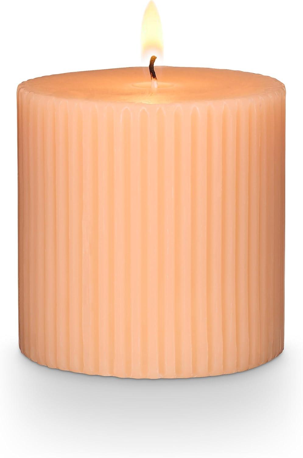 Selin Paloma Petal Pillar Candle