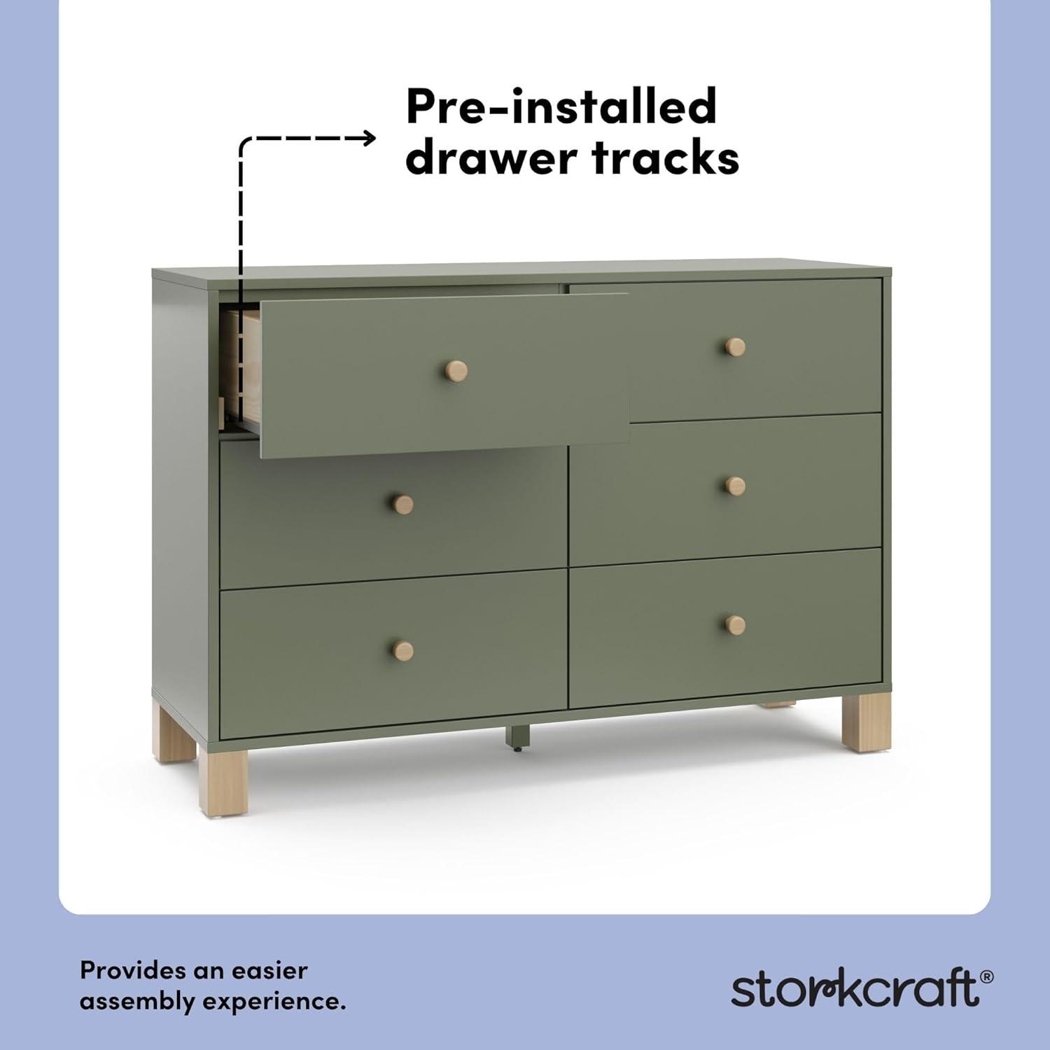 California 6 Drawer Dresser