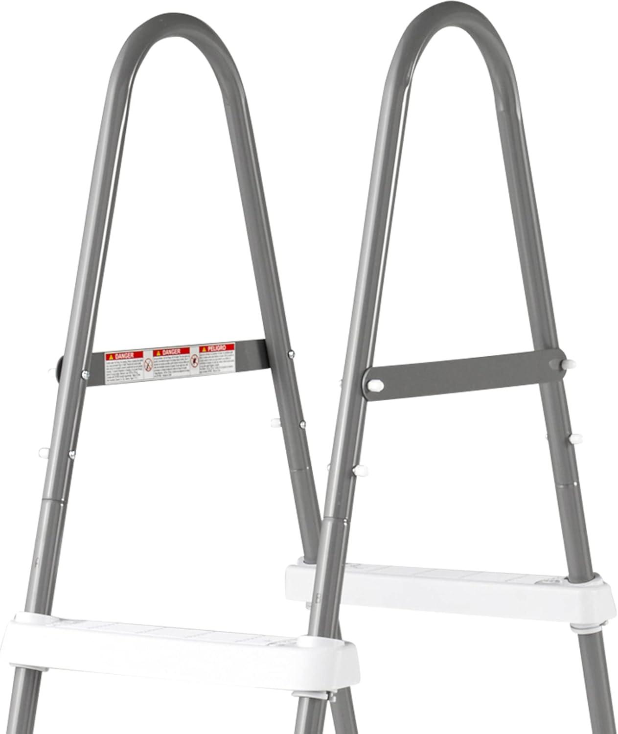 Intex Above Ground Steel Frame Swimming Pool Ladder for 42-In. Wall Height Pools