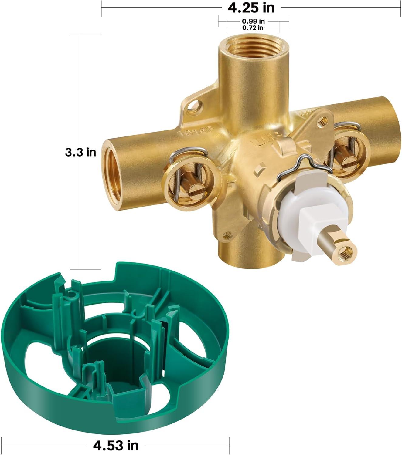 M-Pact Posi-Temp IPS Connection Pressure Balancing Valve