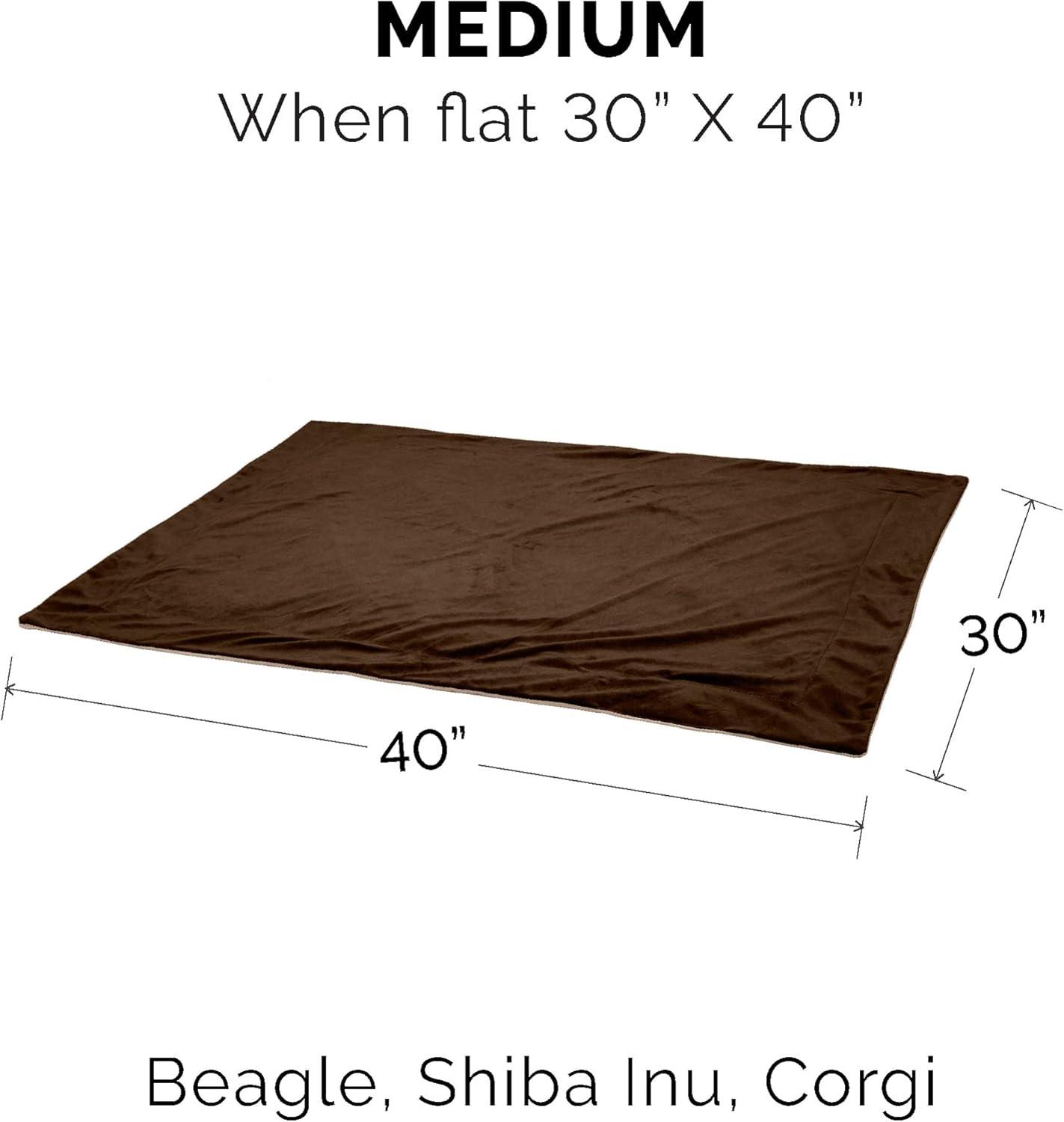 FurHaven Waterproof Faux Velvet Throw Blanket