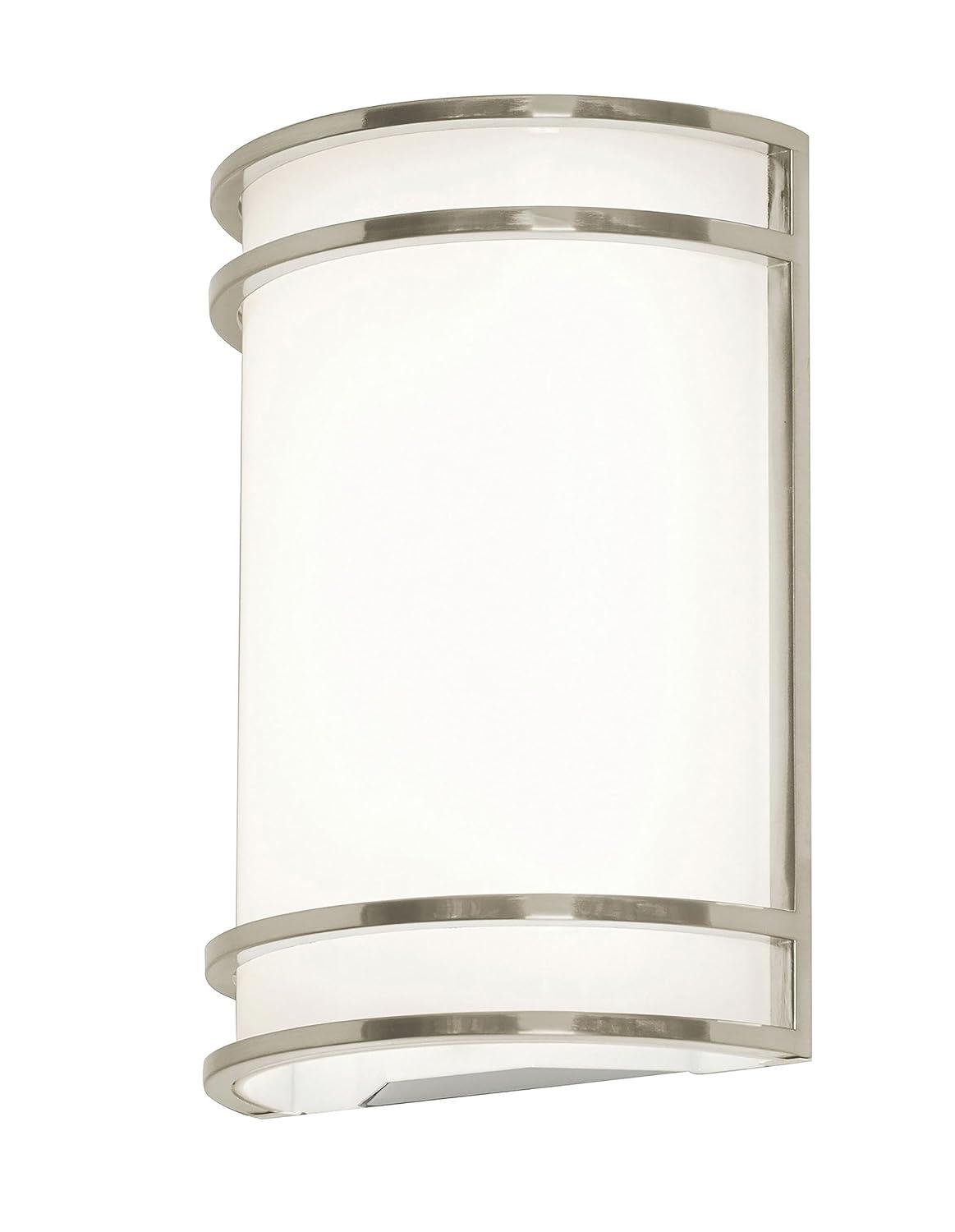Afx Vnts071009l30en Ventura 10" Tall Led Bathroom Sconce - Nickel