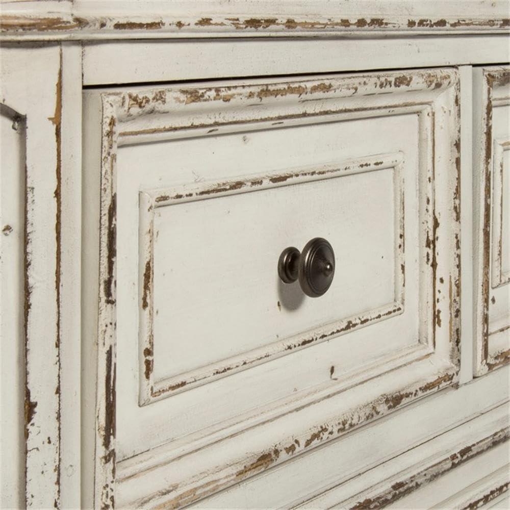 Magnolia Manor White 3 Piece Vanity Set