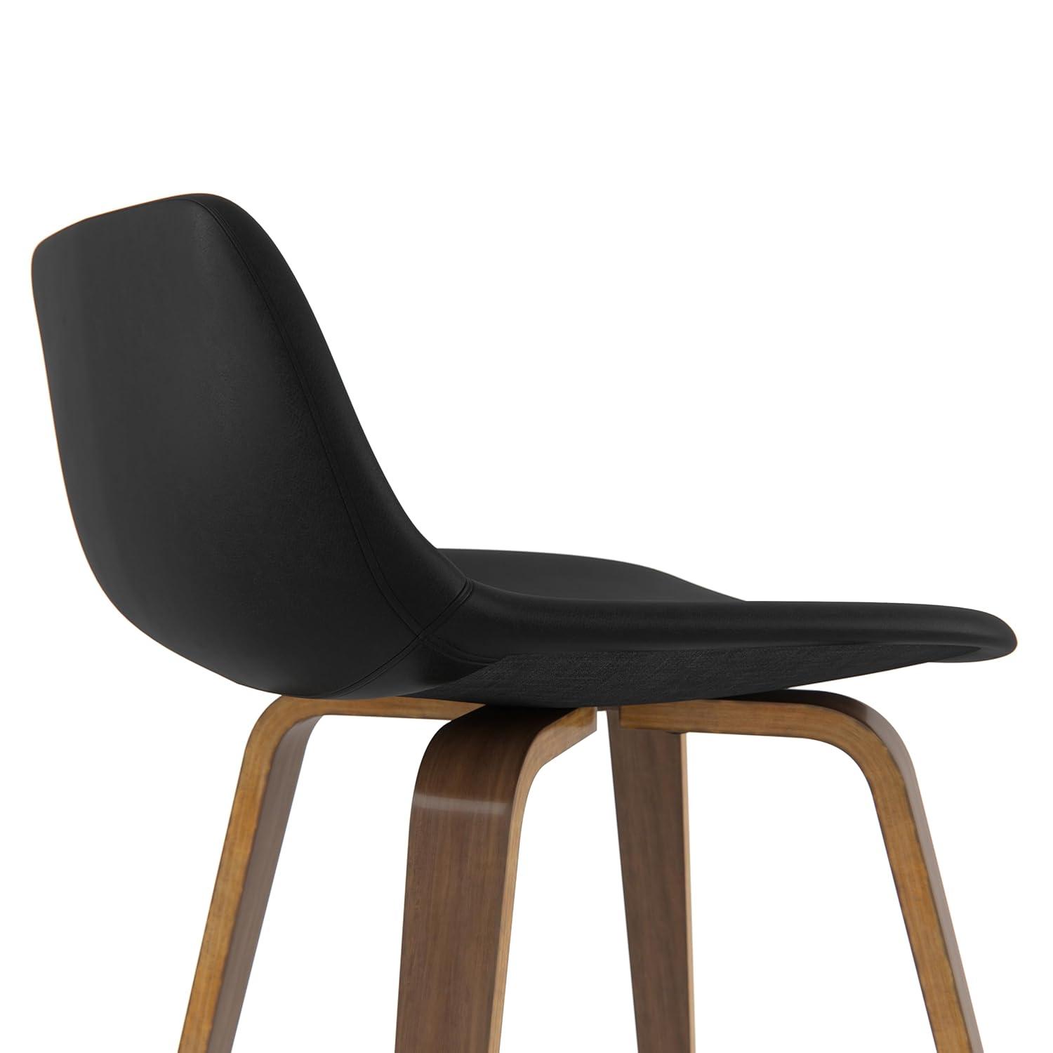 Simpli Home Randolph Bentwood Counter Height Stool