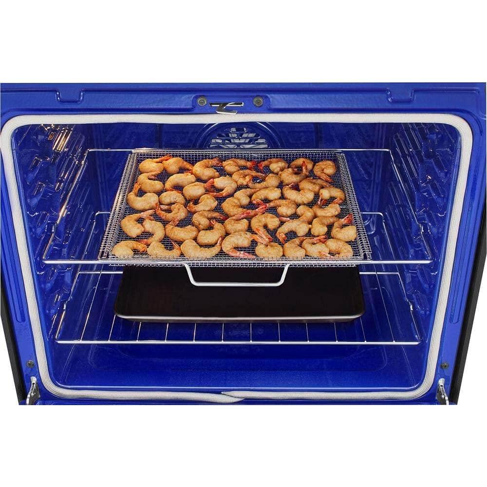LG LG Smart Wi-Fi Enabled True Convection InstaView® Electric Range with Air Fry, 6.3 cu. ft. LREL6325F