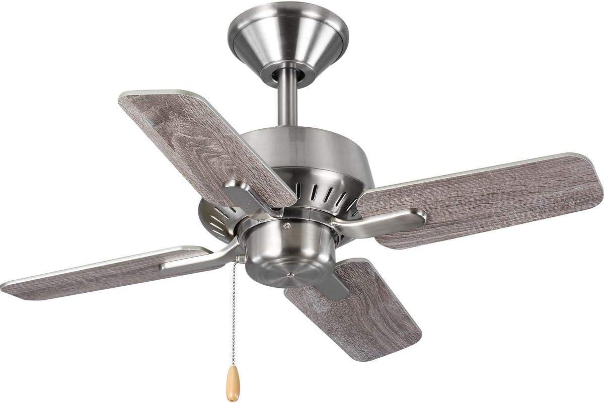 Progress Lighting Drift 32 Drift 32" 4 Blade Indoor Ceiling Fan - Nickel