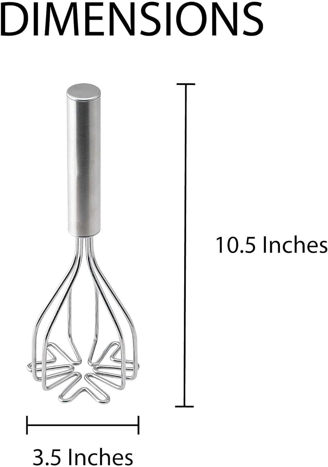 Stainless Steel 2-in-1 Mix and Masher Tool