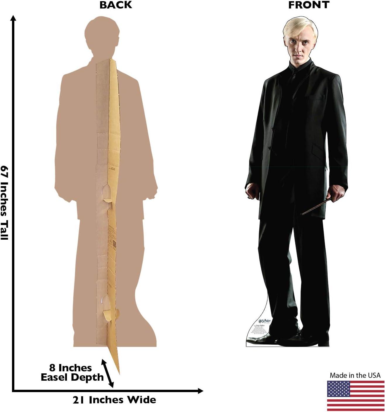 Draco Malfoy Life-Size Cardboard Standup Poster, 67" x 24"