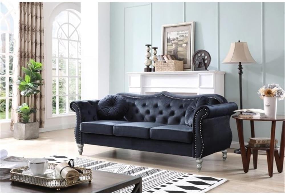 Hollywood 82'' Velvet Sofa
