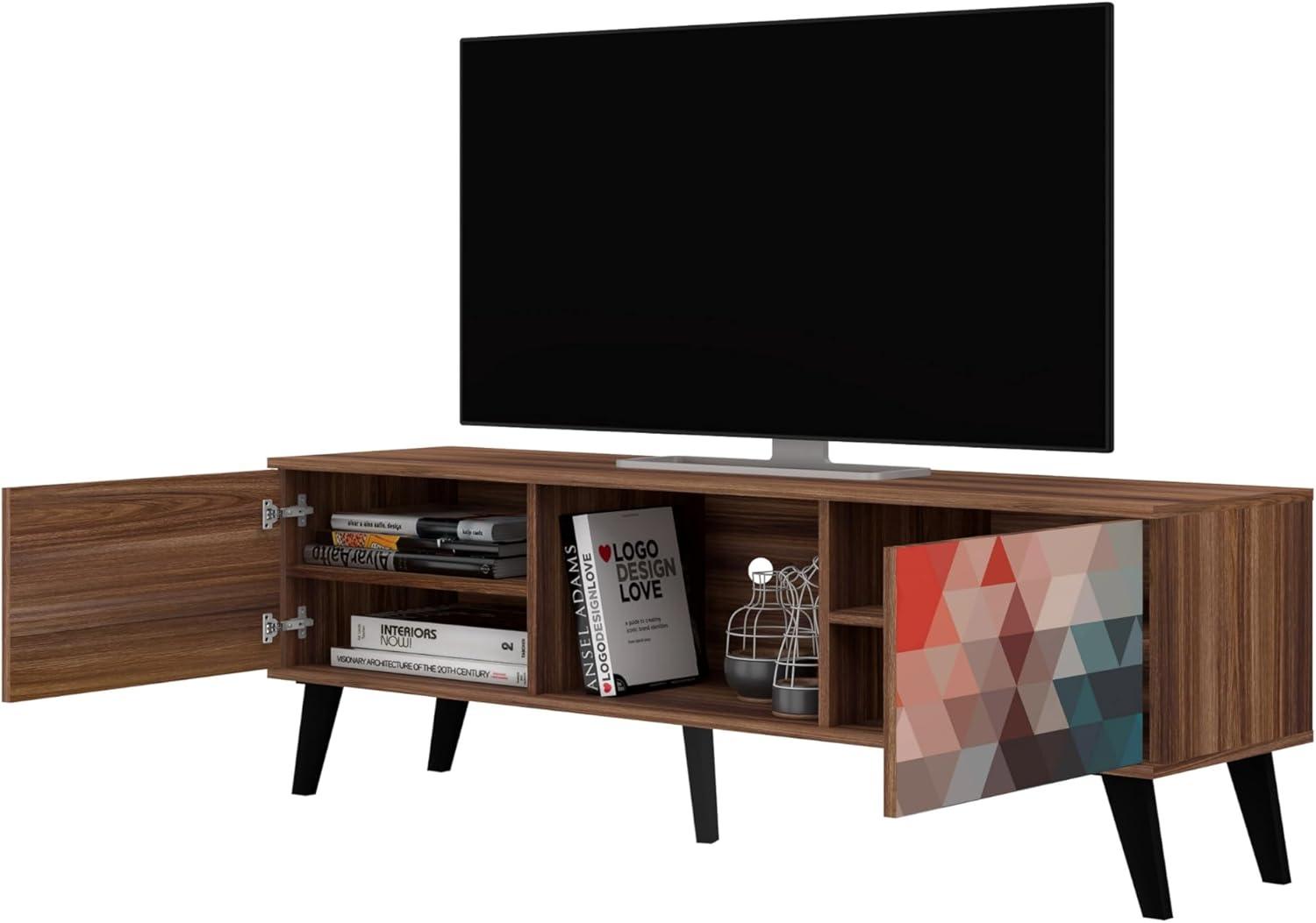 Doyers TV Stand for TVs up to 75" - Manhattan Comfort