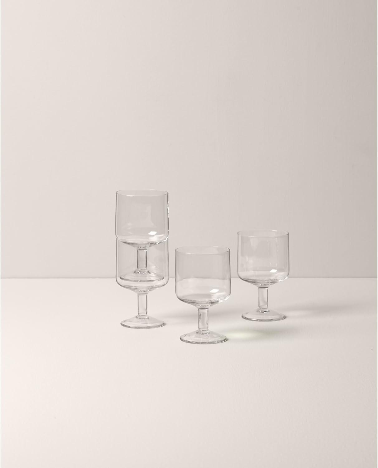 Lenox Tuscany Classic Stackable Wine Glass Set of 4