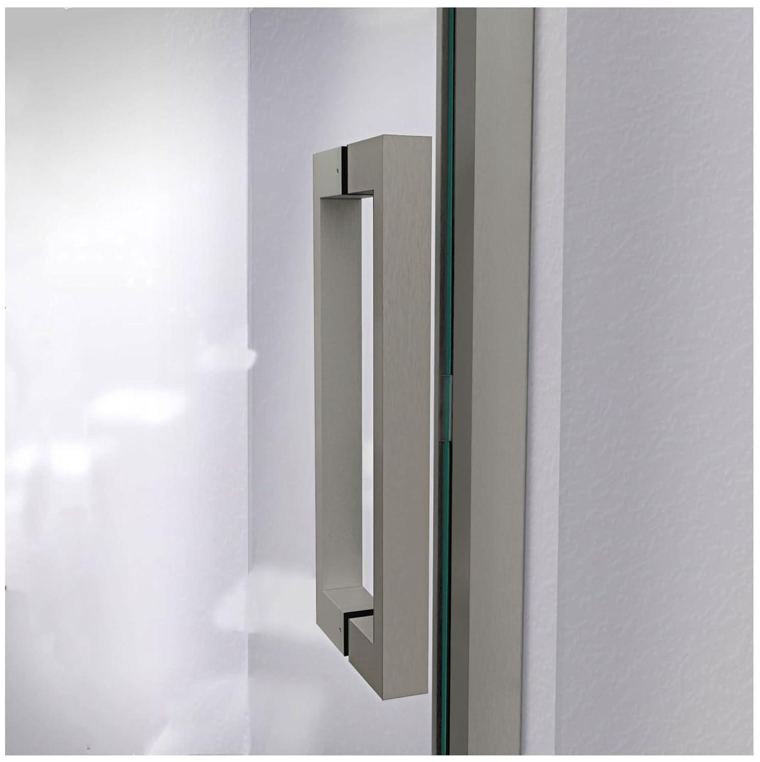 Mirage-Z 56'' W x 58" H Single Sliding Frameless Tub Door with ClearMax™ Technology