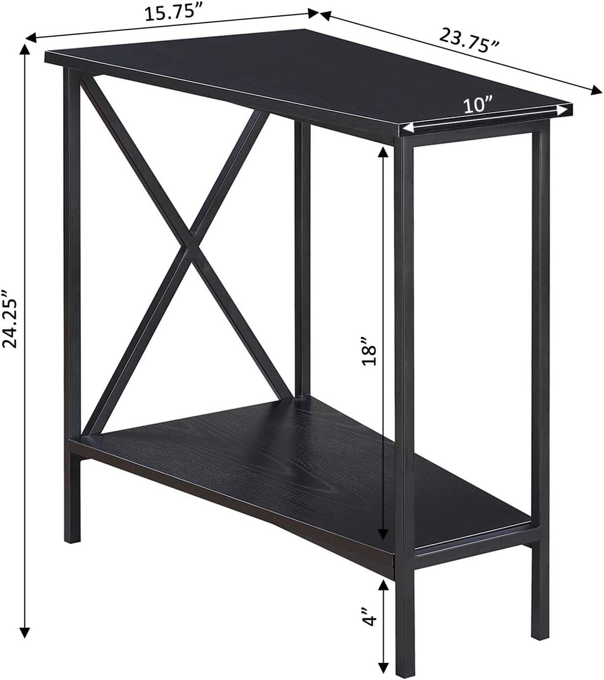 Convenience Concepts Tucson Wedge End Table