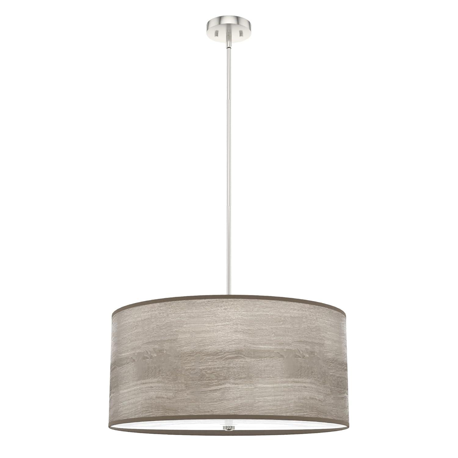 Solhaven 4 - Light Shaded Drum Pendant