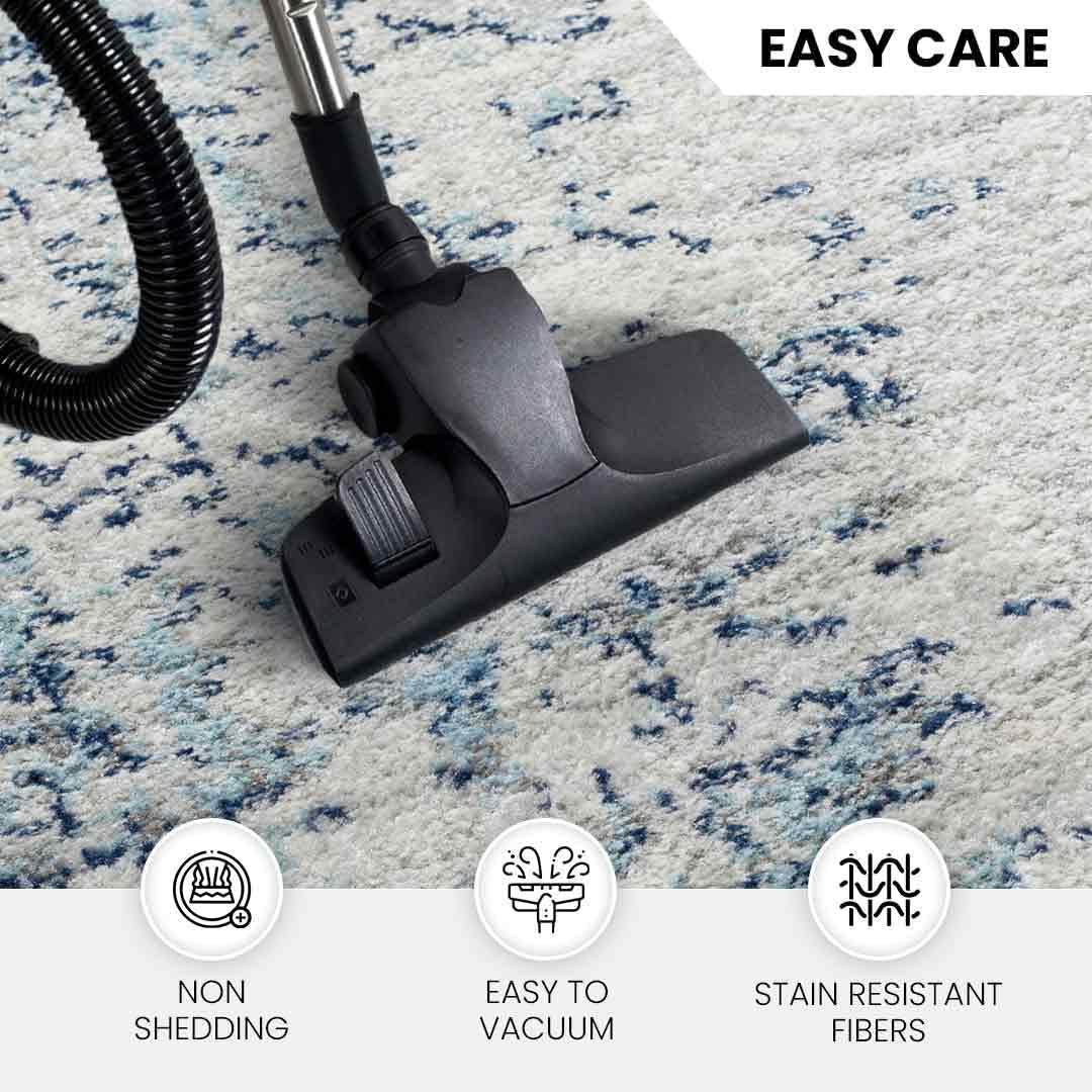 Livabliss Sunderland Modern Abstract Area Rug,5'3" x 7'3",Blue