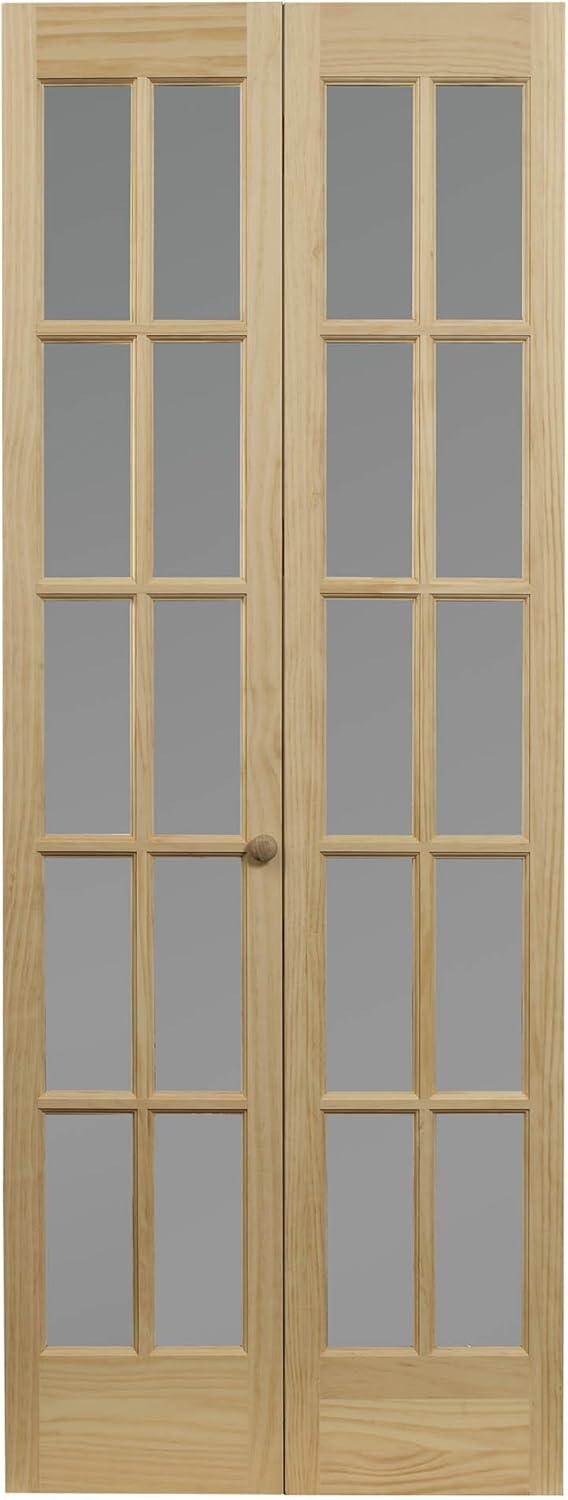 LTL Home Products Frosted Glass Classic French Bi-fold Door