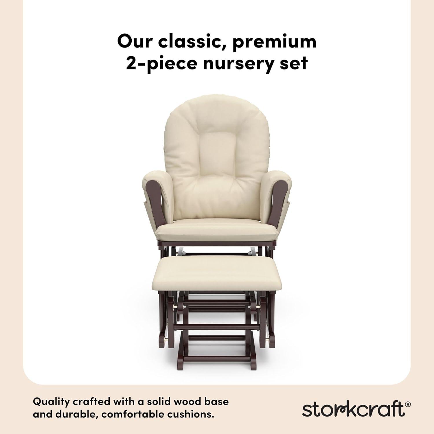 Hoop Glider with Ottoman