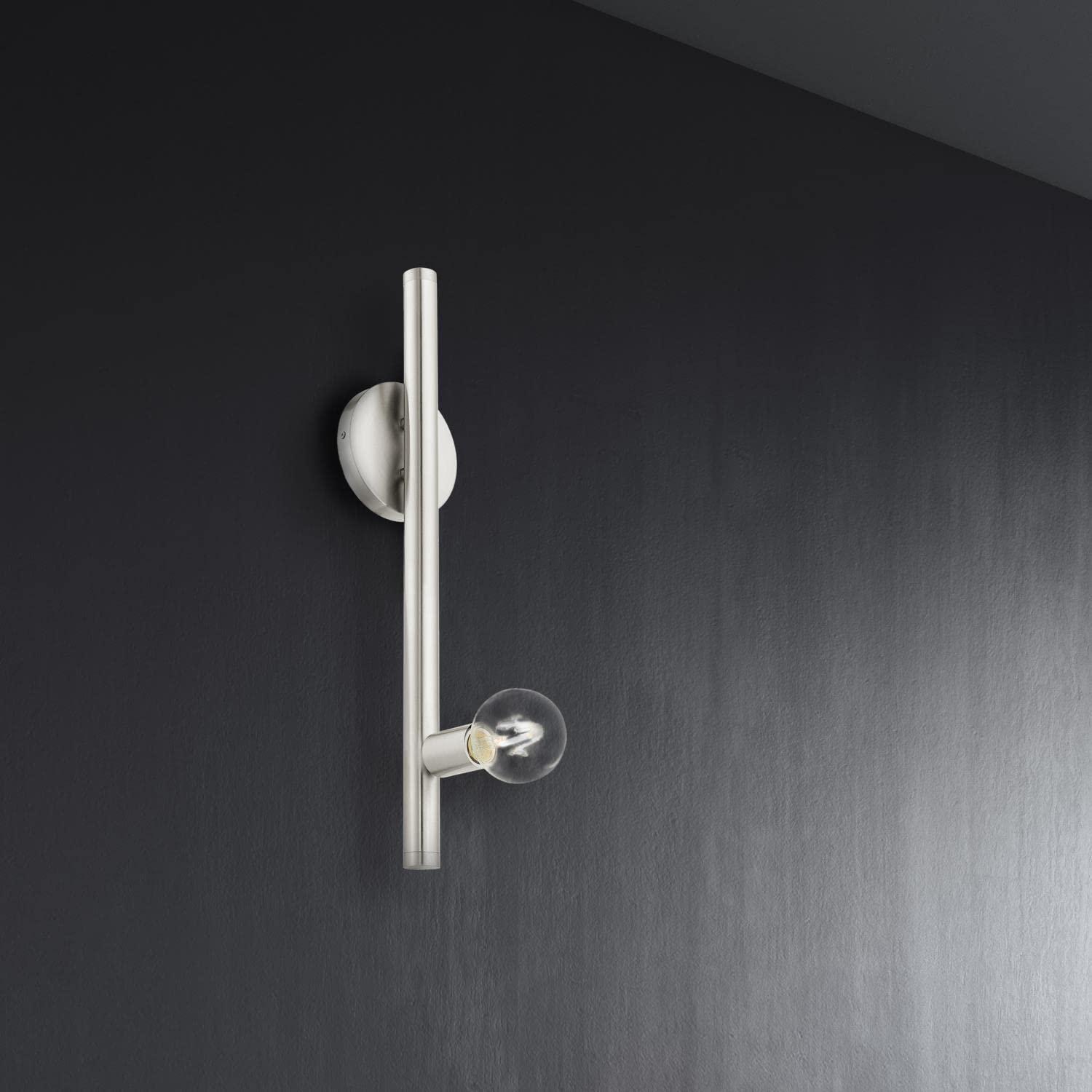 Livex Lighting Bannister 1 - Light Wall Light in  Brushed Nickel