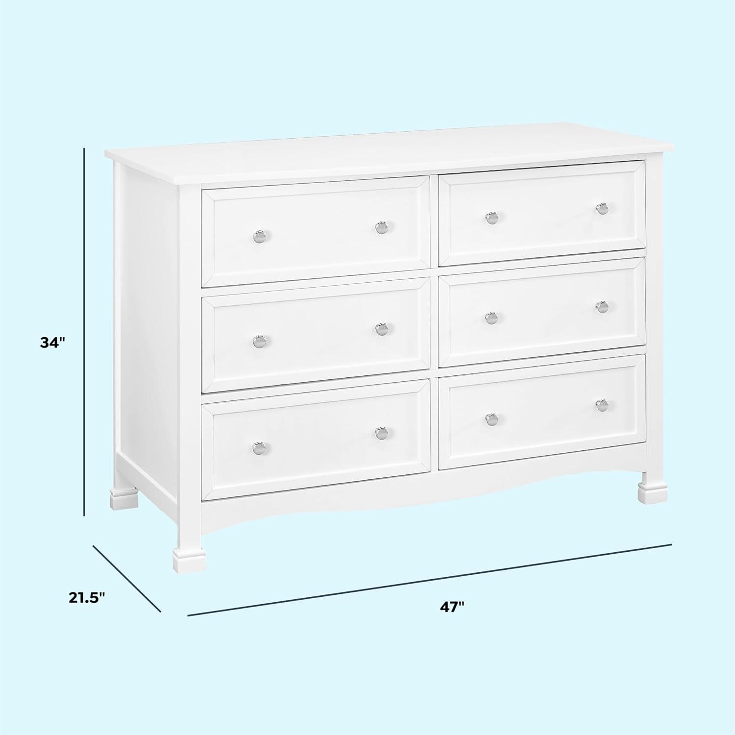 Kalani 6 Drawer 47" W Double Dresser
