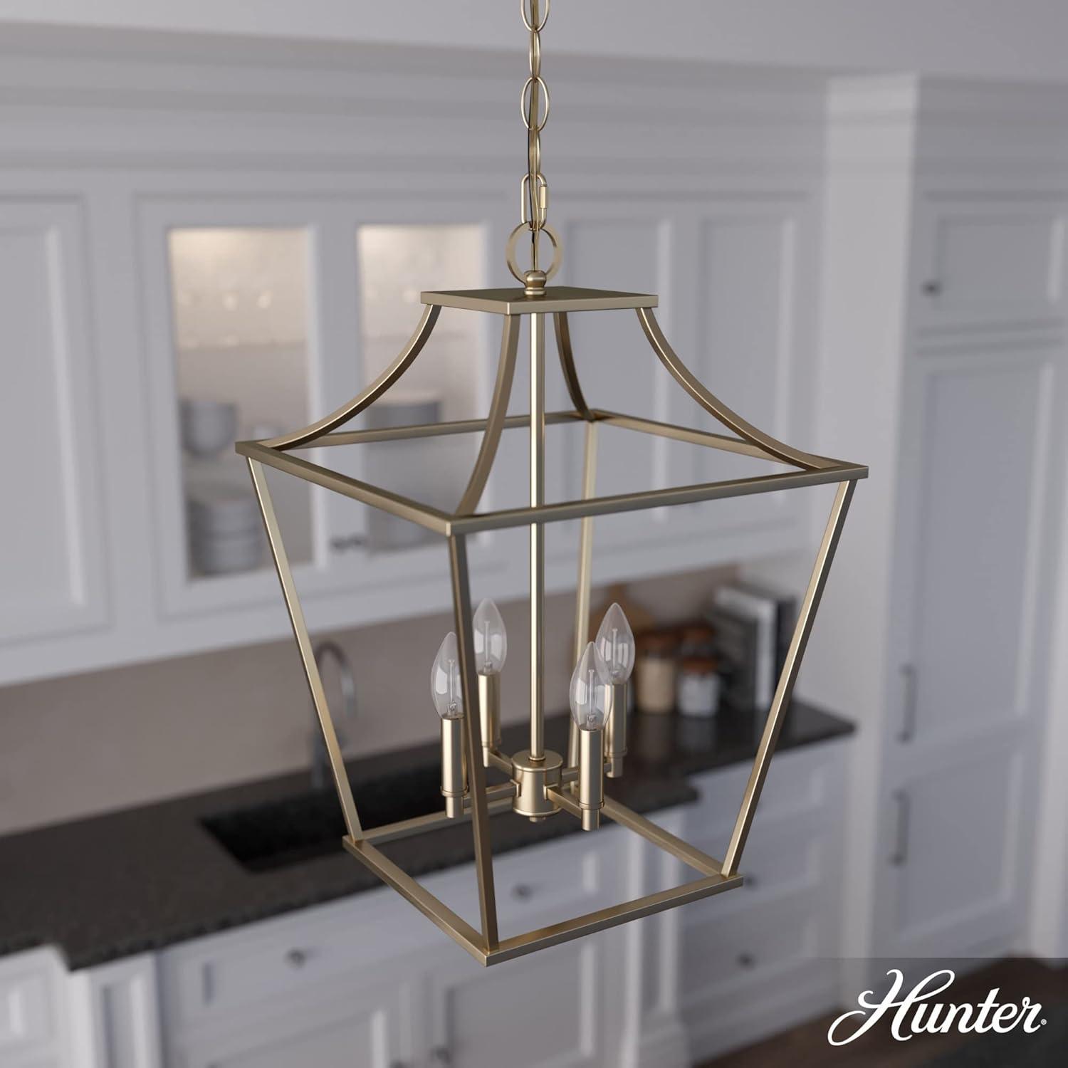 Laurel Ridge 4 - Light Lantern Geometric Chandelier