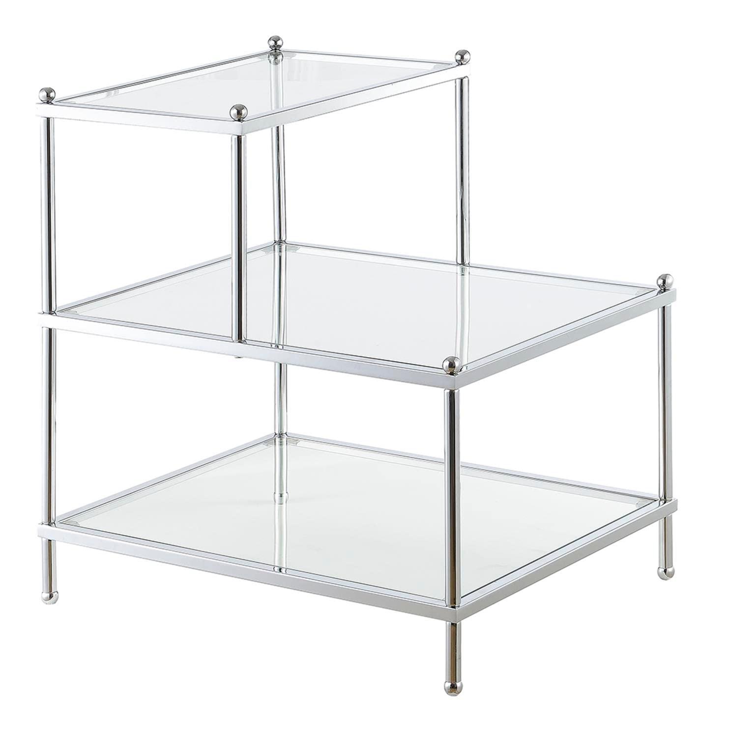 Royal Crest 3 Tier Step End Table