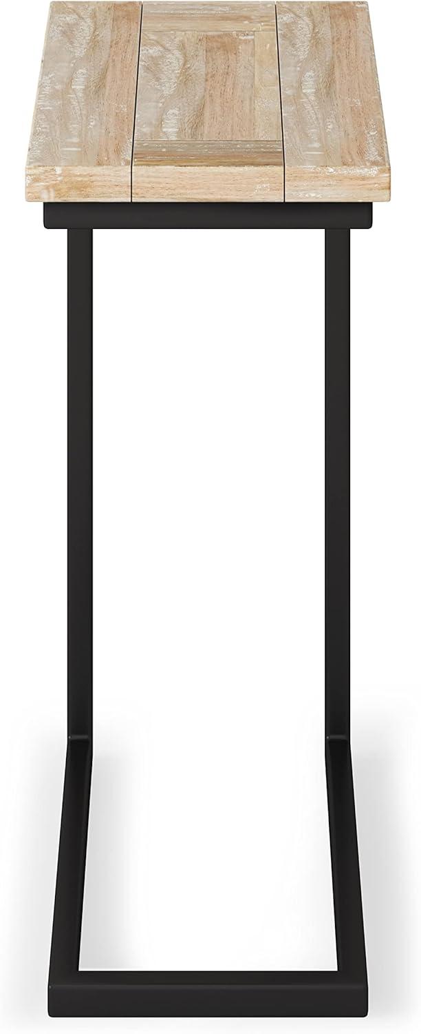 Simpli Home Skyler Solid Mango Wood C Side Table & Reviews | Wayfair