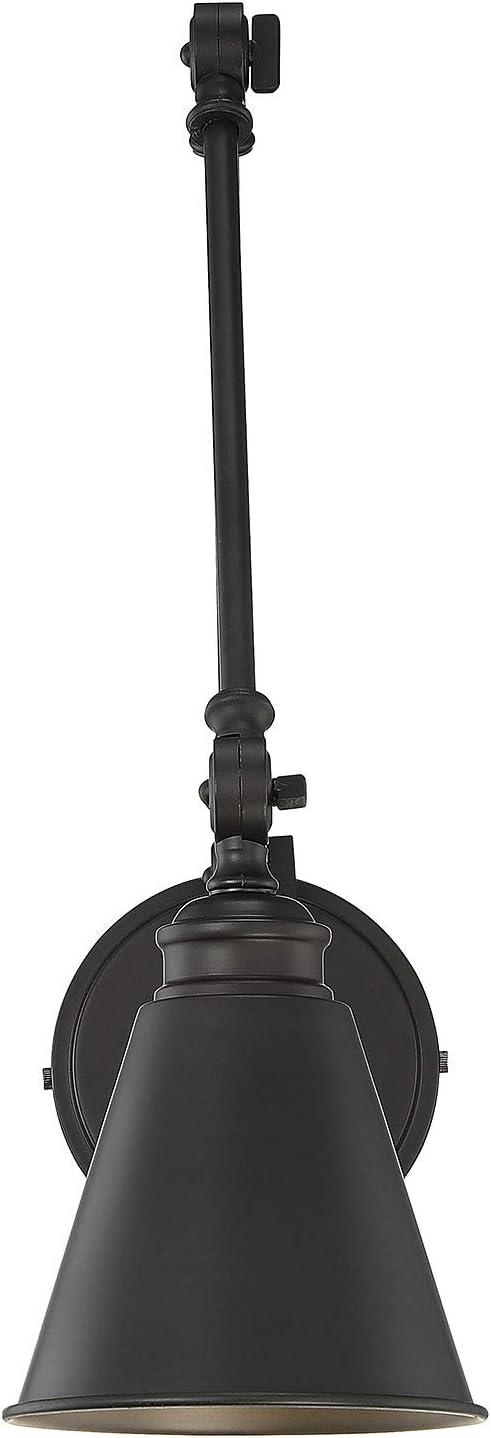 Savoy House Morland 1 - Light Swing Arm Lamp in  Matte Black